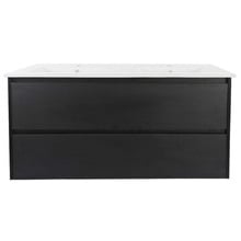 Laulea 1200mm Wall Hung Double Vanity with Ceramic Countertop